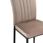 Стул на металлокаркасе Rek cappuccino / black