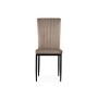 Стул на металлокаркасе Rek cappuccino / black