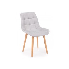 Стул деревянный Челси светло-серый (zd 960) / светлое дерево np