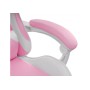 Офисное кресло Rodas pink / white