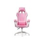 Офисное кресло Rodas pink / white