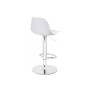 Барный стул Soft white / chrome