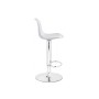 Барный стул Soft white / chrome
