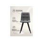 Стул на металлокаркасе Симпл 4 шт темно-серый / черный
