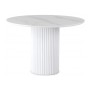 Керамический стол Барел 110 patagonoa bianco repose / белый