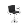 Барный стул Paskal black / chrome