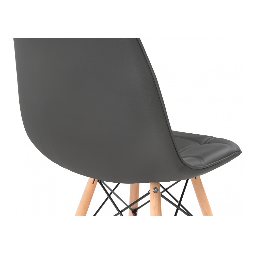 Стул деревянный Kvadro серый Стул деревянный Kvadro серый