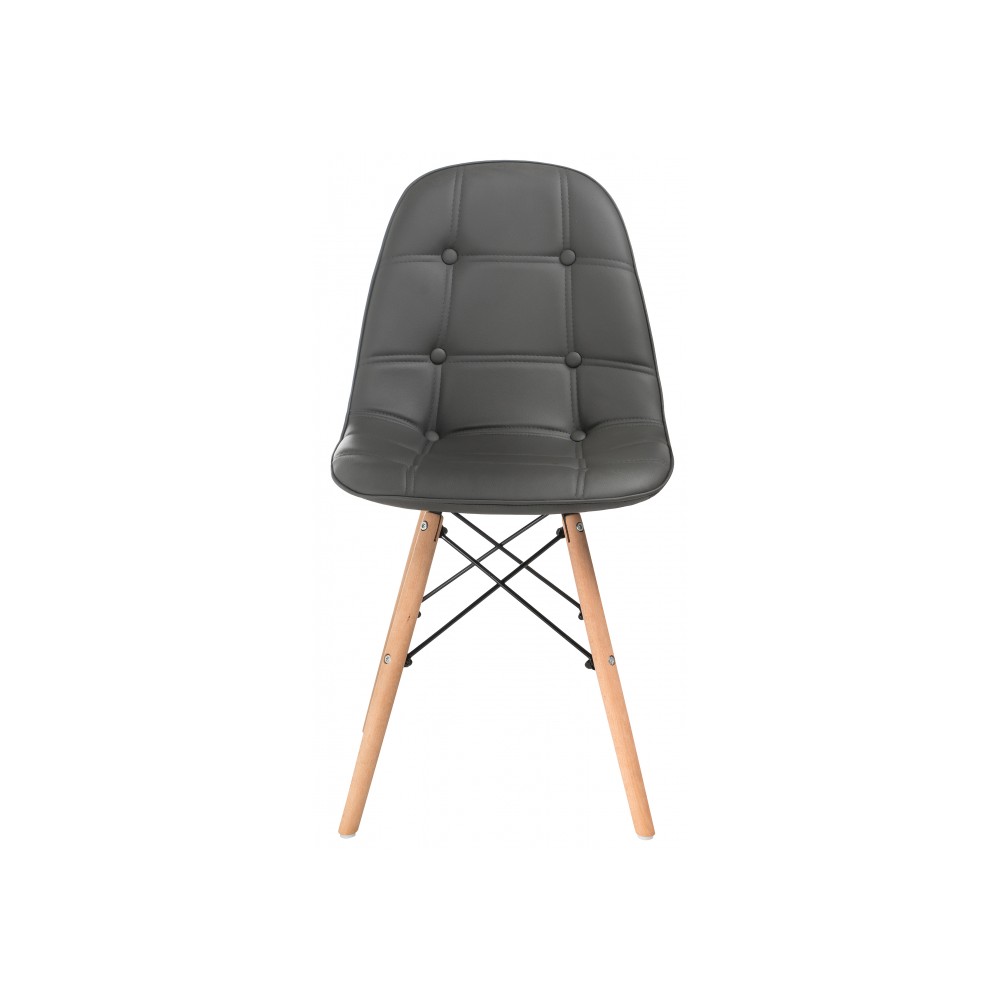 Стул деревянный Kvadro серый Стул деревянный Kvadro серый