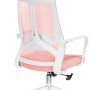 Компьютерное кресло Tilda pink / white