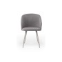 Стул на металлокаркасе Монер 360 темно-серый (glory 20) / серый