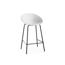 Барный стул Zeta white  / black