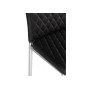 Барный стул Teon black / chrome