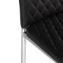 Барный стул Teon black / chrome
