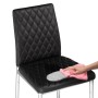 Барный стул Teon black / chrome