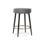 Барный стул Plato dark grey
