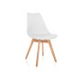 Обеденная группа Номиа 90 white / wood