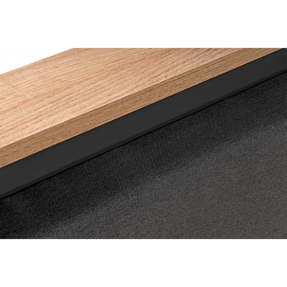 Кровать Тхан 180х200 дуб крафт золотой / антрацит Кровать Тхан 180х200 дуб крафт золотой / антрацит