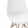 Пластиковый стул Eames PC-015 белый