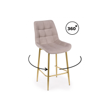 Барный стул Челси 360 латте (zd 290) / золотой np