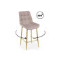 Барный стул Челси 360 латте (zd 290) / золотой np
