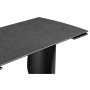 Керамический стол Готланд 180(240)х90х79 ink gray / черный