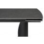 Керамический стол Готланд 180(240)х90х79 ink gray / черный
