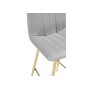 Барный стул Дани Мини светло-серый (zd 960) / золотой np