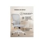 Офисное кресло Konfi light gray / white