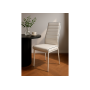 Стул на металлокаркасе на металлокаркасе DC2-001 white / black
