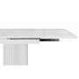 Стол стеклянный Мален 240x110 белый мрамор / белый Стол стеклянный Мален 240x110 белый мрамор / белый