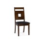 Стул деревянный Kubik dirty oak / black