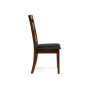 Стул деревянный Kubik dirty oak / black