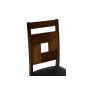 Стул деревянный Kubik dirty oak / black