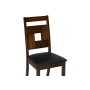 Стул деревянный Kubik dirty oak / black