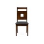 Стул деревянный Kubik dirty oak / black