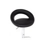 Барный стул Oazis black / chrome