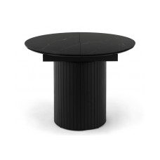 Керамический стол Лорен 100(140) shakespeare black / черный Керамический стол Лорен 100(140) shakespeare black / черный