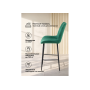 Барный стул Седа 360 зеленый (zd 667) / черный np