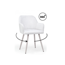 Стул на металлокаркасе Инфини 360 светло-серый (ocean 021) / серый