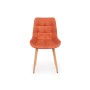 Стул деревянный Челси 360 терракотовый (zd 432) / светлое дерево np