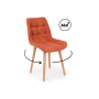 Стул деревянный Челси 360 терракотовый (zd 432) / светлое дерево np
