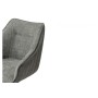 Стул на металлокаркасе Kansas gray / graphite gray / black