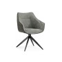 Стул на металлокаркасе Kansas gray / graphite gray / black