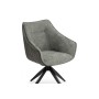 Стул на металлокаркасе Kansas gray / graphite gray / black