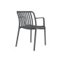 Пластиковый стул Sheffilton SHT-S173-1 темно-серый RAL 7024
