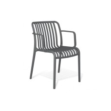 Пластиковый стул Sheffilton SHT-S173-1 темно-серый RAL 7024
