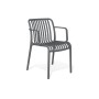 Пластиковый стул Sheffilton SHT-S173-1 темно-серый RAL 7024