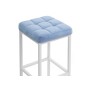 Барный стул Лофт катания дасти блю / белый матовый