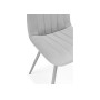 Стул на металлокаркасе Дани светло-серый (zd 960) / серый np