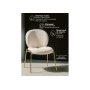 Стул на металлокаркасе Kalipso 1 white / gold